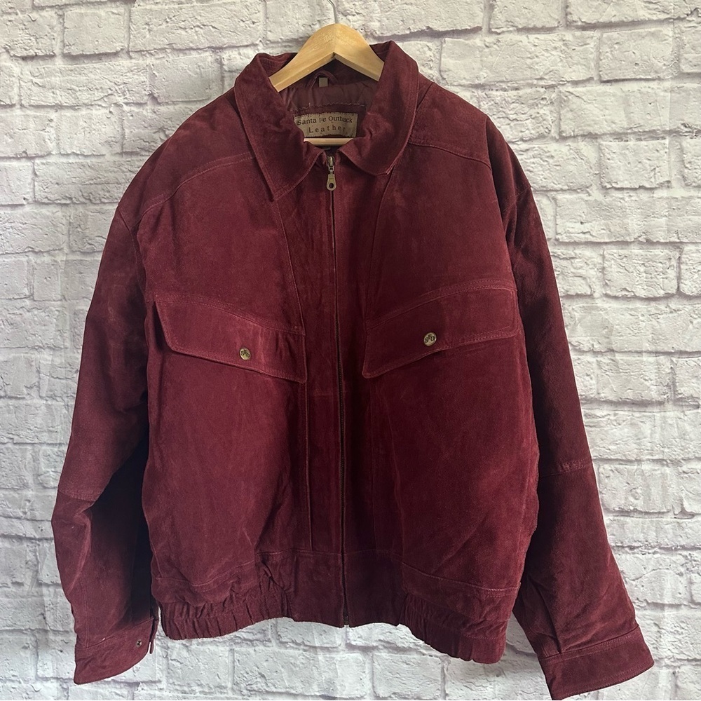 Santa Fe outback men’s leather jacket